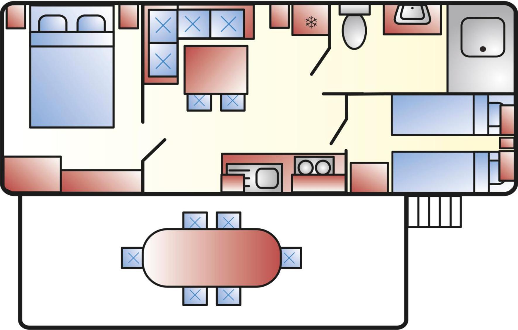 Albatross Mobile Homes On Camping Cisano & San Vito S. P. A. Bardolino Eksteriør billede