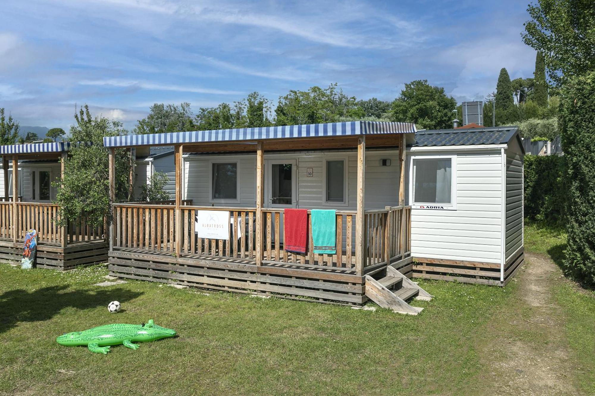 Albatross Mobile Homes On Camping Cisano & San Vito S. P. A. Bardolino Eksteriør billede